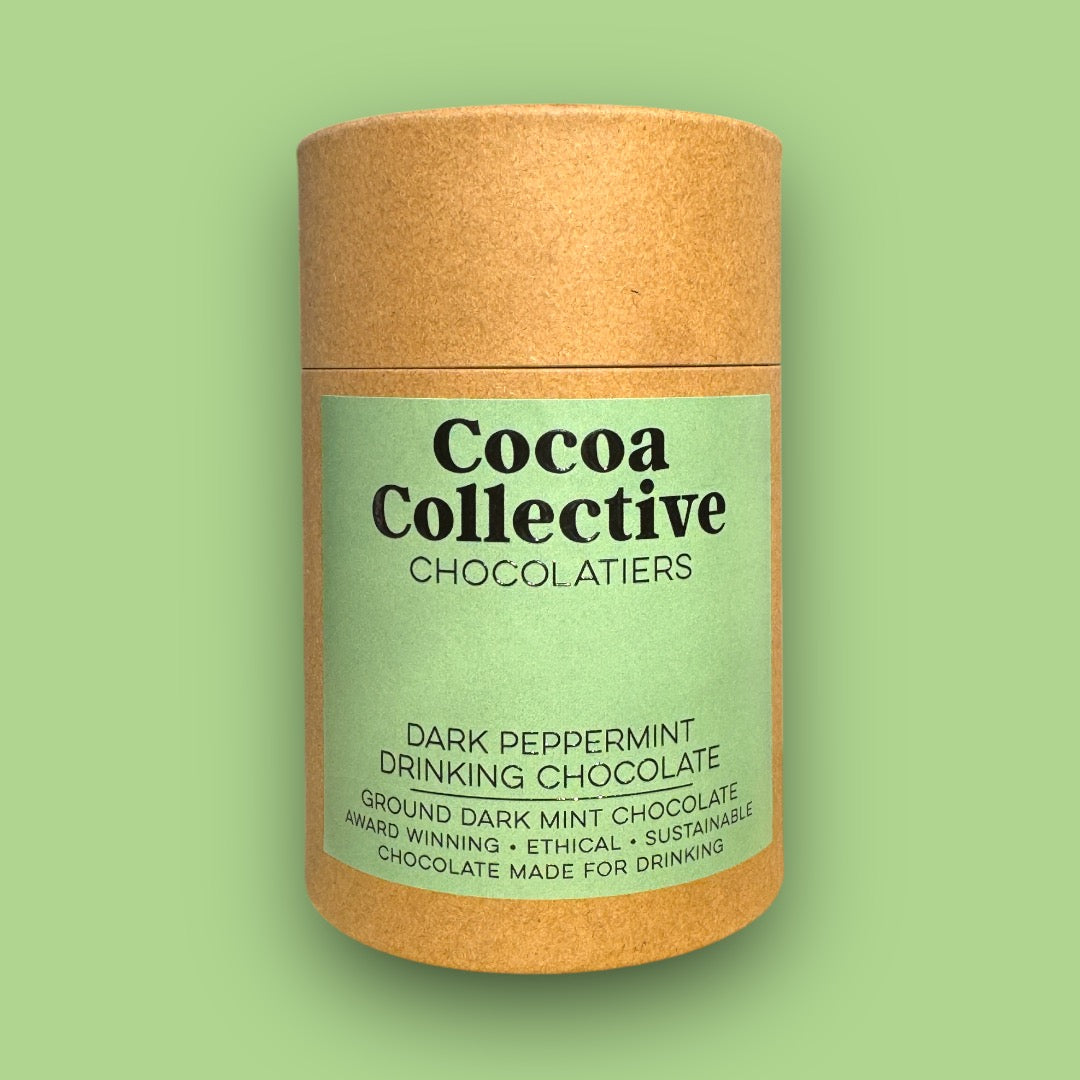 Dark Peppermint Drinking Chocolate – Cocoa Collective