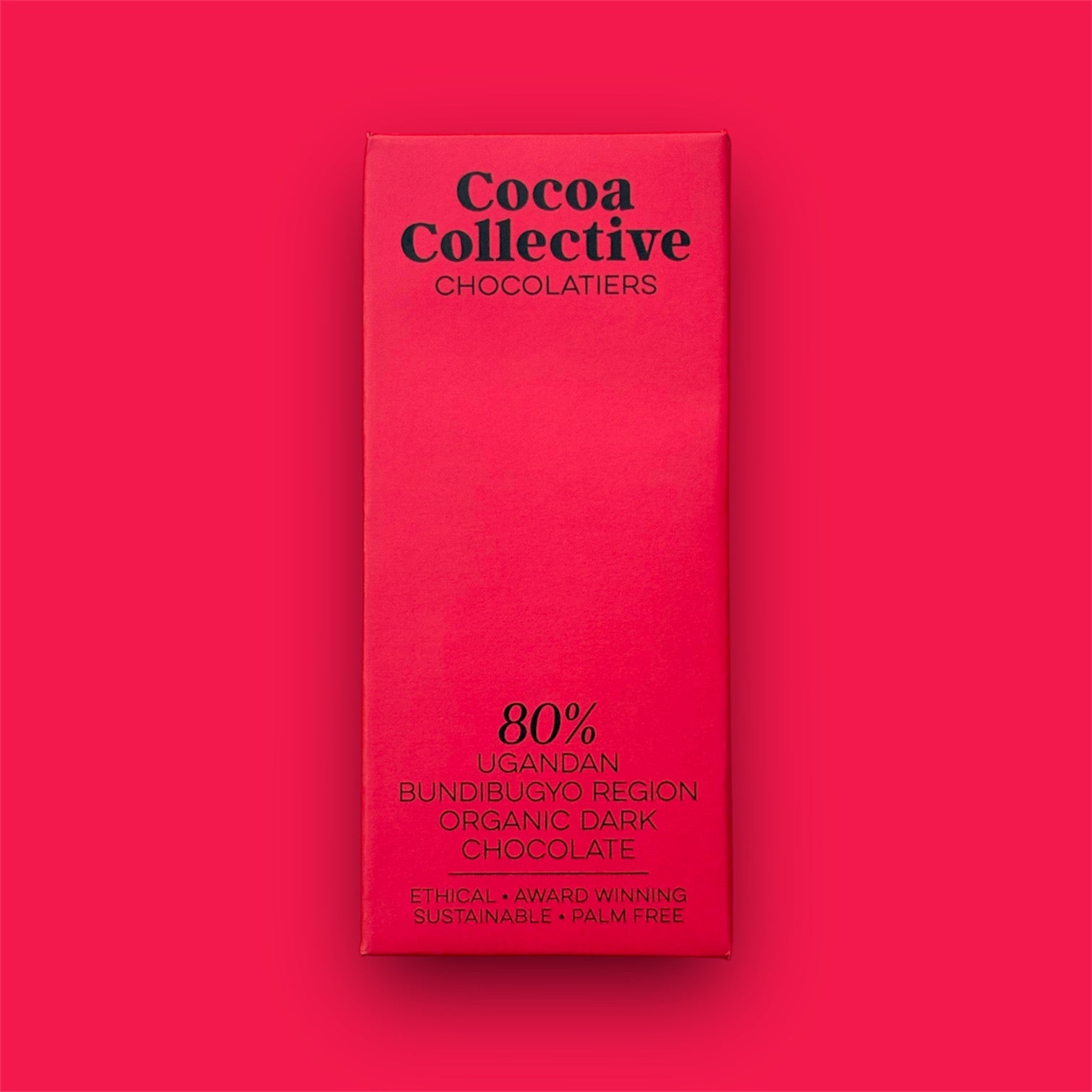 Ugandan Bundibugyo | Organic Single Region | Dark Chocolate Bar | 80% Cocoa