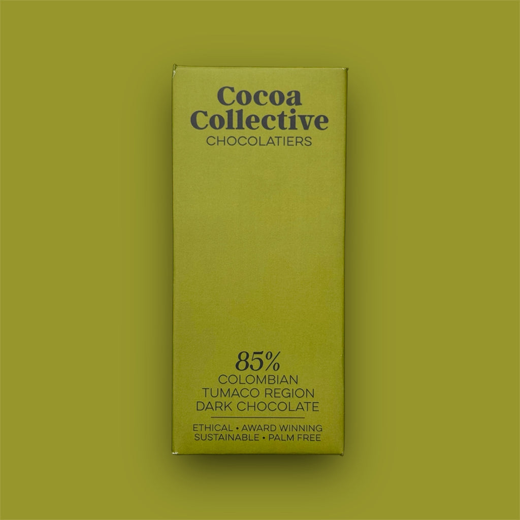 Colombian Tumaco | Single Region | Dark Chocolate Bar | 85% Cocoa