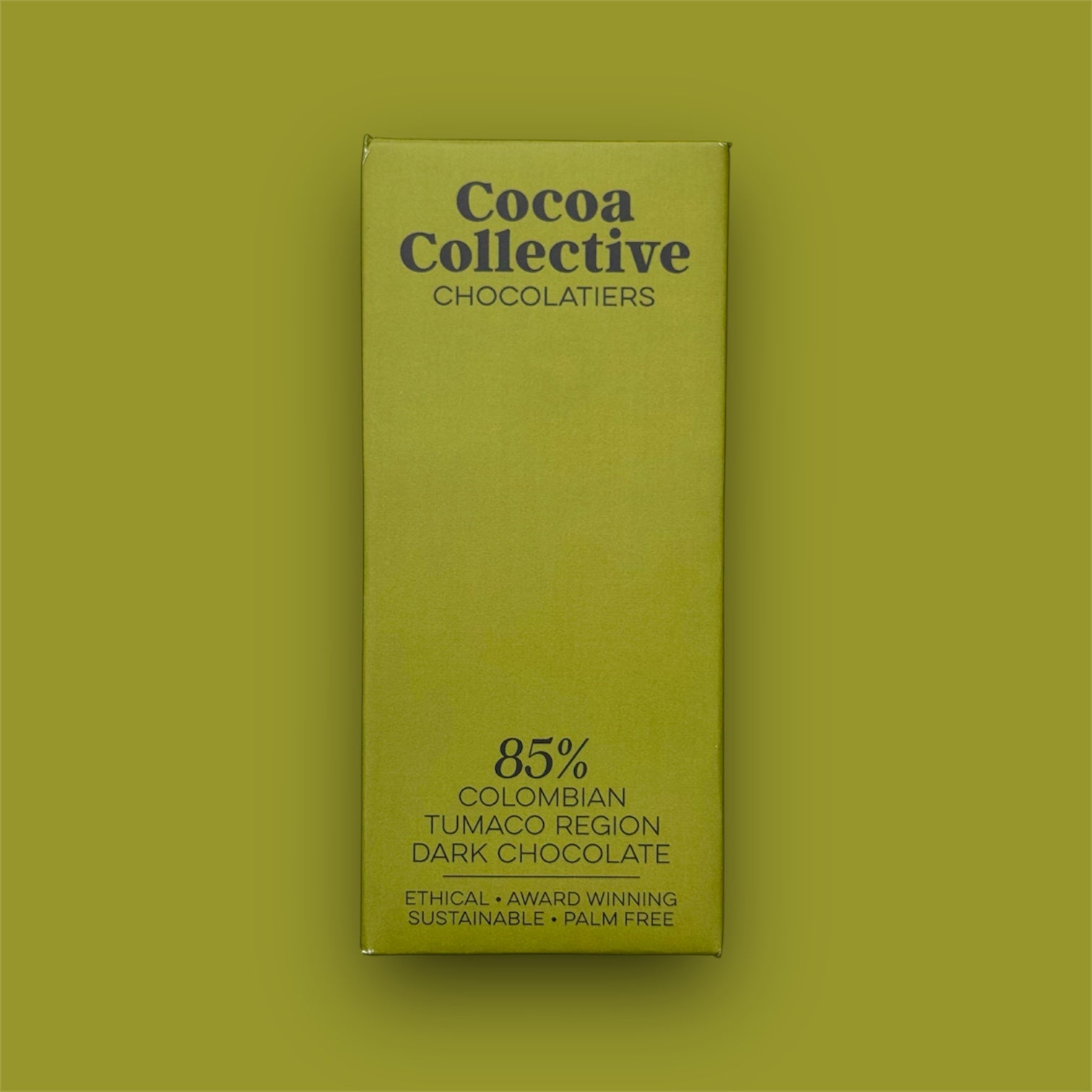 Colombian Tumaco | Single Region | Dark Chocolate Bar | 85% Cocoa