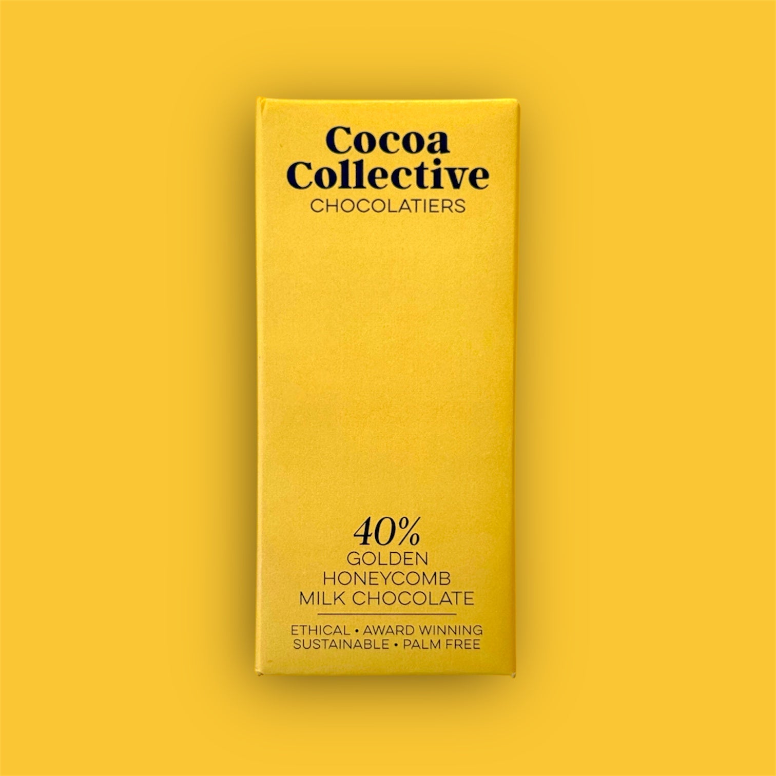 Golden Honeycomb | Milk Chocolate Bar | 40% Cocoa