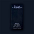 Colombian | Pure Ebony | Single Origin | Dark Chocolate Bar | 100% Cocoa