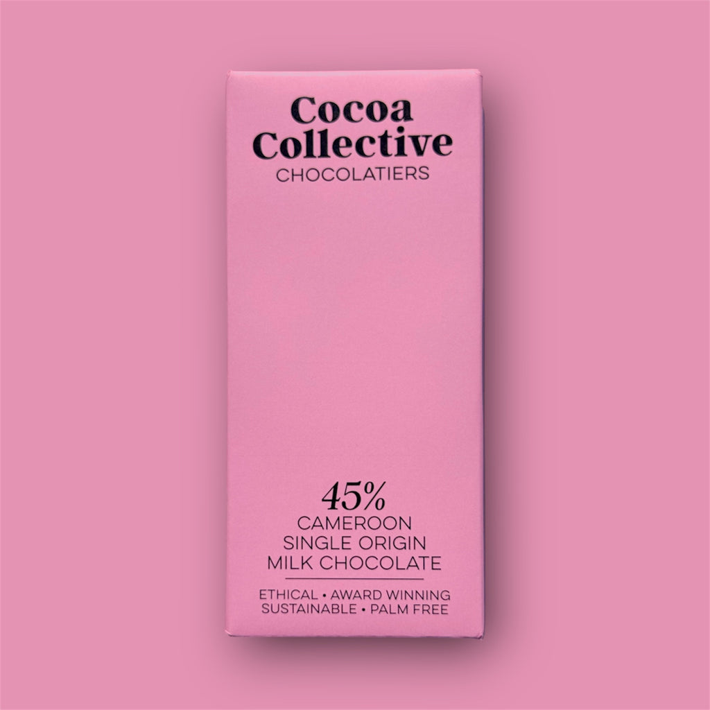 Cameroon | Single Origin | Milk Chocolate Bar | 45% Cocoa