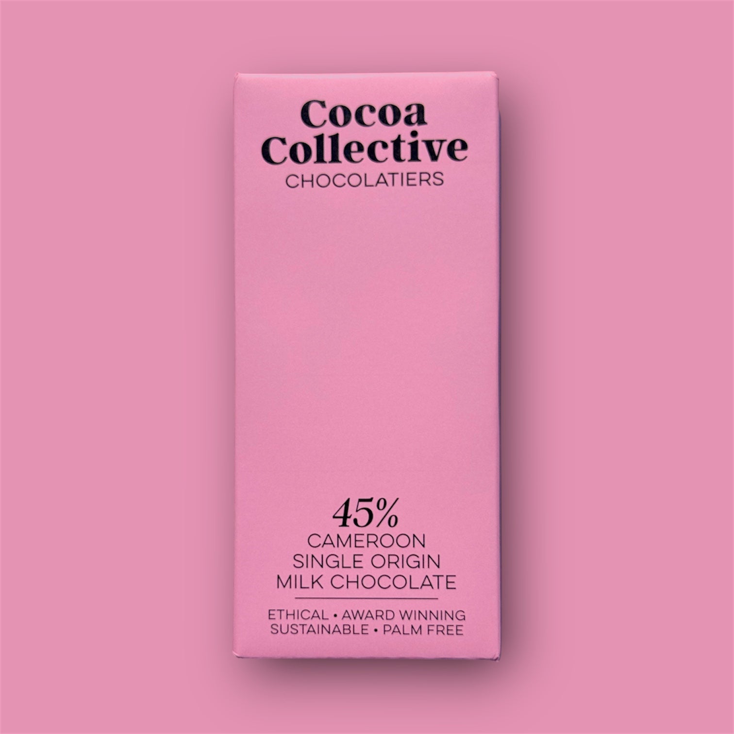 Cameroon | Single Origin | Milk Chocolate Bar | 45% Cocoa